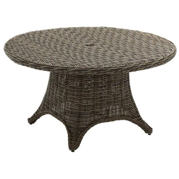 Picture of Woodard Augusta Woven Round Dining Table