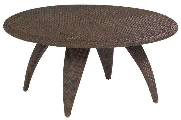 Picture of Woodard Bali Coffee Table with Woven Top