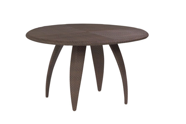Picture of Woodard Bali 48" Round Woven Top Dining Table