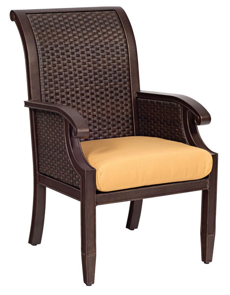 Picture of Woodard Del Cristo Dining Arm Chair
