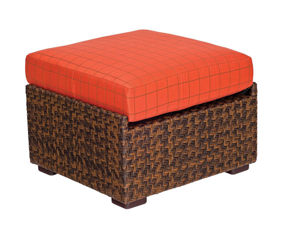 Picture of Woodard Domino Ottoman