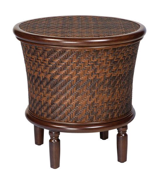 Picture of Woodard North Shore Round Storage End Table