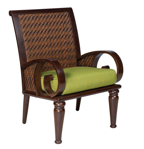 Picture of Woodard North Shore Dining Arm Chair