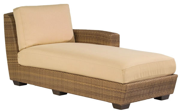 Picture of Woodard Saddleback RAF Chaise Lounge Sectional