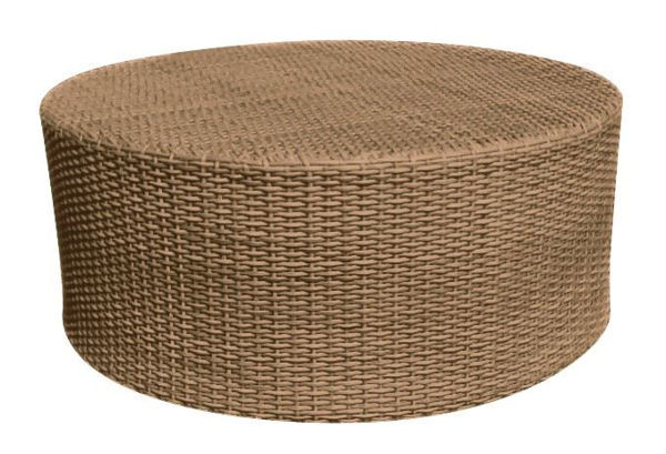 Picture of Woodard Saddleback Round Coffee Table