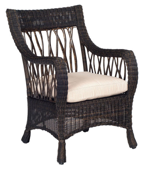 Picture of Woodard Serengeti Dining Arm Chair