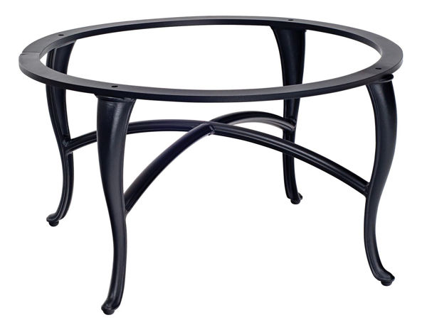 Picture of Woodard Aluminum Cabriole Coffee Table Base