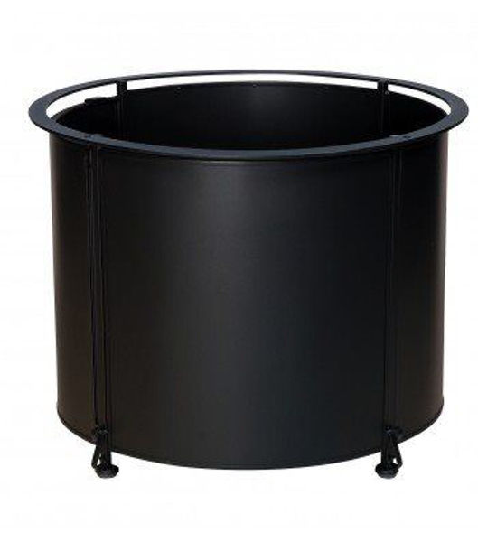 Picture of Woodard Universal Iron Round Fire Pit Base with Square Burner