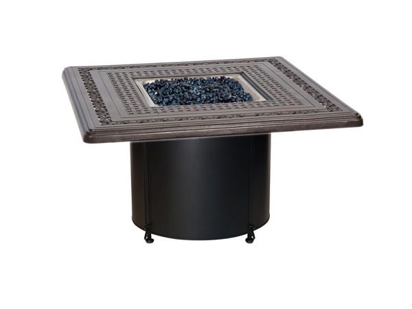 Picture of Woodard Universal Belden Round Fire Pit Base with Square Burner