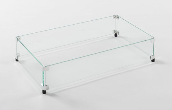 Picture of Woodard Parts And Accessories Rectangular Glass Fire Guard