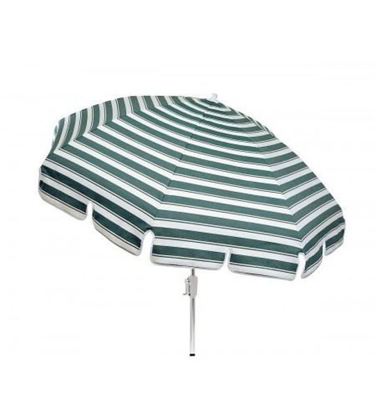 Picture of Woodard Standard Conventional 7 1/2 Foot 8-Rib - Aluminum Umbrella - Push-Button Tilt 