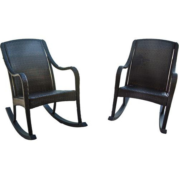 Picture of Hanover Orleans 2-Piece Rocker Set - Brown