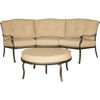 Picture of Hanover Traditions 2-Piece Seating Set - Brown / Tan