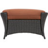 Picture of Hanover Strathmere Allure 2 Piece Seating Set - Rust / Espresso