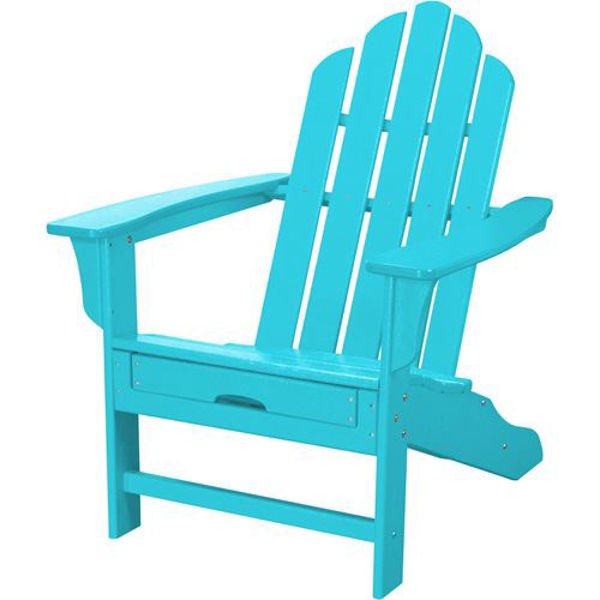 Picture of Hanover All-Weather Adirondack Chair with Ottoman - Aruba