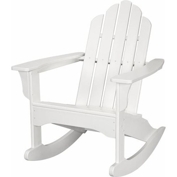 Picture of Hanover All-Weather Adirondack Rocking Chair - White