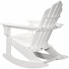 Picture of Hanover All-Weather Adirondack Rocking Chair - White