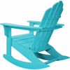 Picture of Hanover All-Weather Adirondack Rocking Chair - Aruba