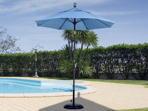 Picture of California Umbrella 7.5 Fiberglass Market Umbrella Collar Tilt