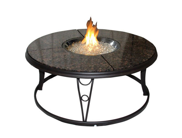 Picture of Outdoor Great Room 48" Granite Fire Pit Table