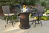 Picture of Outdoor Great Room Colonial Fire Pit Table with Granite Top
