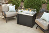 Picture of Outdoor Great Room Providence Fire Pit Table with Marbleized Noche Top