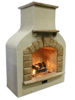 Picture of Outdoor Great Room Sonoma Fireplace Surround Mocha Burner