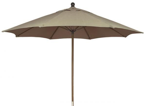 Picture of FiberBuilt 6 Ft Lucaya Umbrellas Push up Lift - Terra Finish