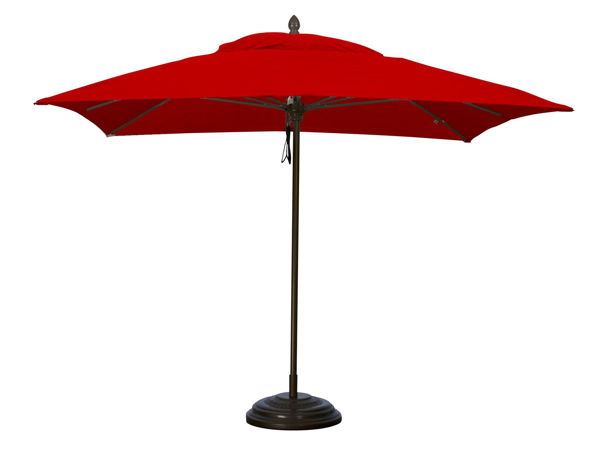 Picture of FiberBuilt 7.5 Ft Oceana Umbrellas Pulley and Pin Lift - Black Finish