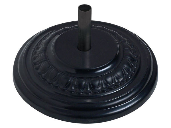 Picture of FiberBuilt Fiberglass 22 " Diameter Umbrella Base - Black Finish