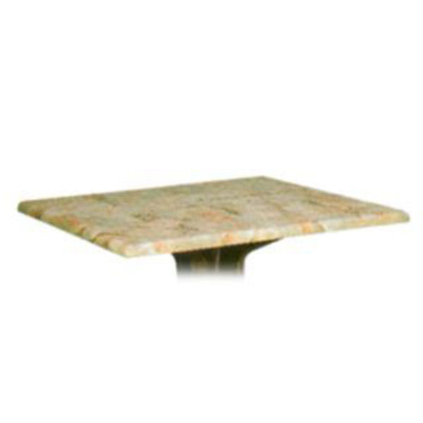 Picture of Grosfillex 24" Square Table Top Without Umbrella Hole In Catalan Pack Of 1