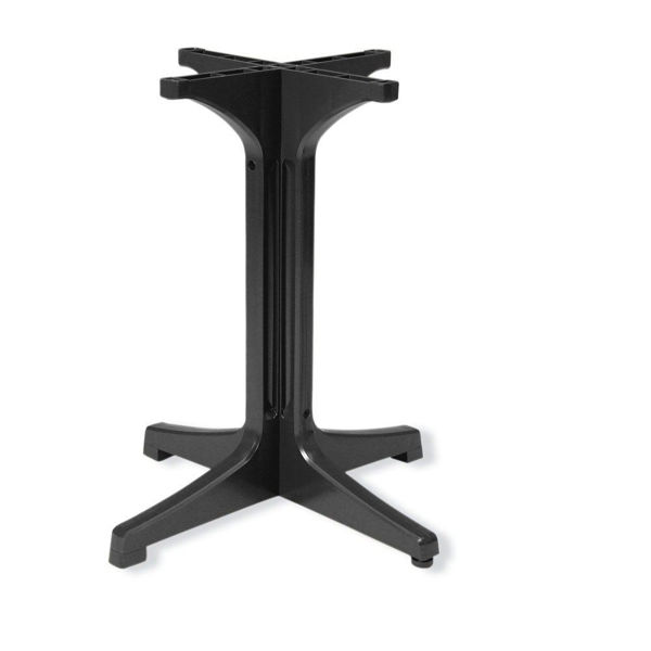 Picture of Grosfillex Resin Pedestal Base 1000 In Charcoal Pack Of 1