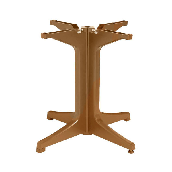 Picture of Grosfillex Resin Pedestal Base 2000 In Taupe Pack Of 1