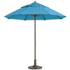 Picture of Grosfillex Windmaster 7.5 Ft. Fiberglass Umbrella with 1 1/2" Aluminum Pole In White Pack Of 1