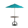 Picture of Grosfillex Windmaster 9 Ft. Fiberglass Umbrella with 1 1/2" Aluminum Pole In Khaki Pack Of 1