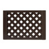 Picture of Grosfillex Resin Patio Fence 2 Piece Connector Pack In Brown Pack Of 1