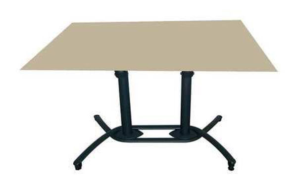 Picture of Grosfillex 48' x 32' Molded Melamine Tabletop In Beige Pack Of 1